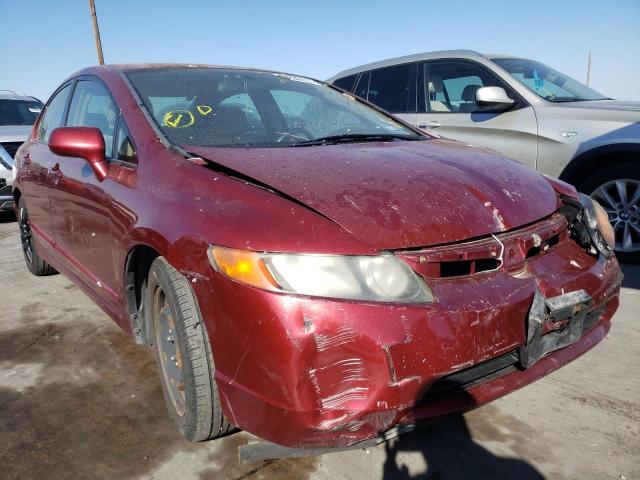 HONDA CIVIC LX 2008 with VIN 2HGFA16538H513073 - Photo from auction