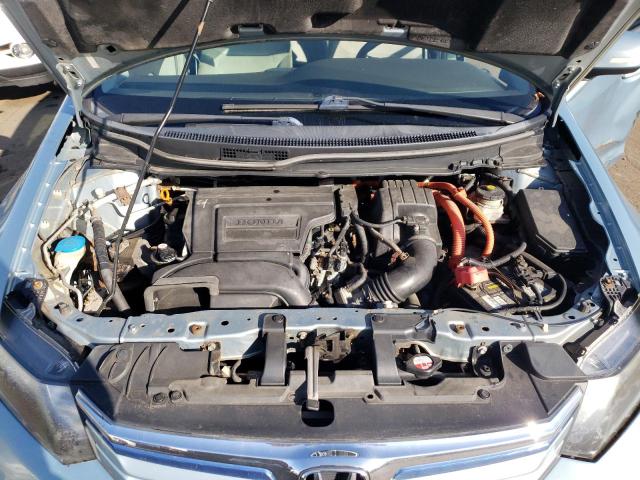 Photo 7 from auction – 2012 HONDA CIVIC HYBR with VIN JHMFB4F24CS008520
