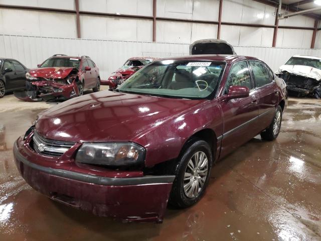 Photo 2 from auction – 2003 CHEVROLET IMPALA with VIN 2G1WF52E839336495