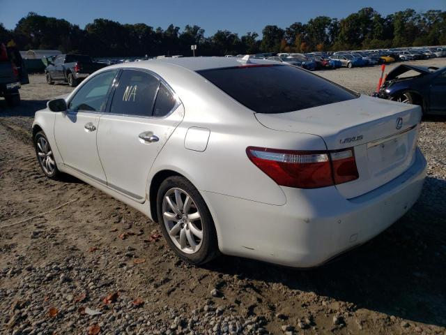 Photo 3 from auction – 2007 LEXUS LS 460 with VIN JTHBL46FX75005141