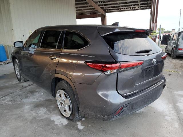 Foto 3 de la subasta – 2020 TOYOTA HIGHLANDER con VIN 5TDZZRAH7LS025159