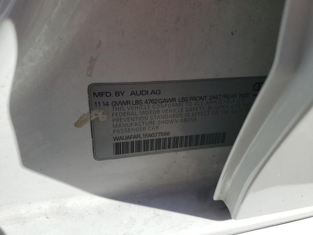 Photo 10 from auction – 2015 AUDI A4 PREMIUM with VIN WAUAFAFL1FA077566