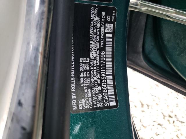 Photo 10 from auction – 2019 ROLLS-ROYCE DAWN with VIN SCA666D55KU117996
