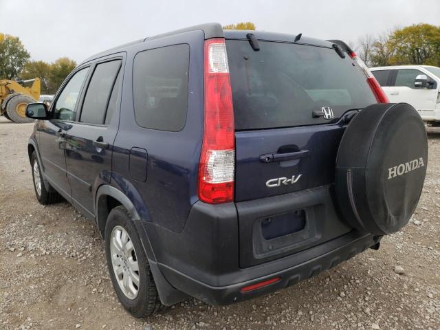 Photo 3 from auction – 2006 HONDA CR-V EX with VIN JHLRD68876C026016