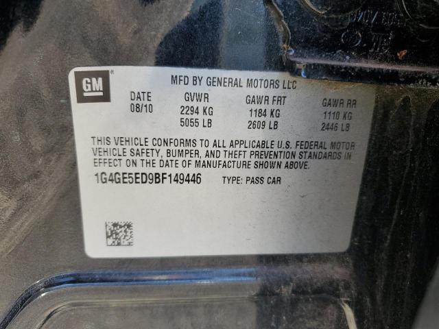 Photo 10 from auction – 2011 BUICK LACROSSE C with VIN 1G4GE5ED9BF149446