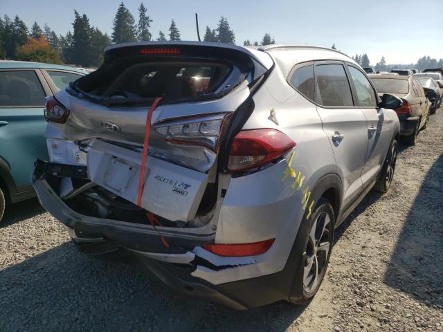 Photo 4 from auction – 2016 HYUNDAI TUCSON LIM with VIN KM8J3CA26GU161738