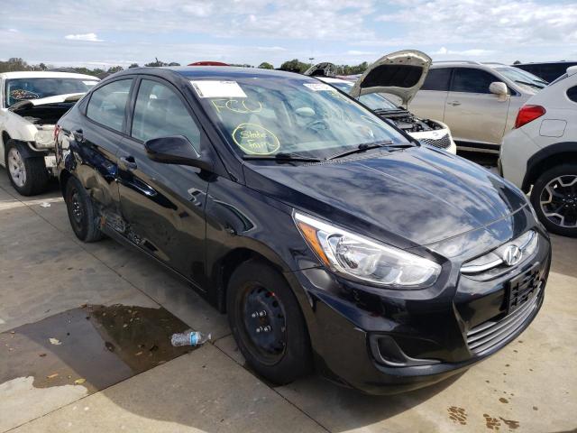 HYUNDAI ACCENT SE 2017 with VIN KMHCT4AE7HU353728 - Photo from auction