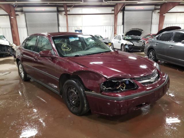 CHEVROLET IMPALA 2003 with VIN 2G1WF52E839336495 - Photo from auction