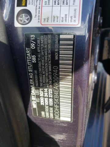 Photo 10 from auction – 2014 MERCEDES-BENZ E 350 with VIN WDDHF5KB4EA900940