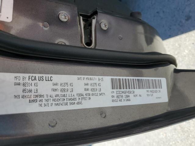Photo 10 from auction – 2015 CHRYSLER 300 LIMITE with VIN 2C3CCAAG6FH930130