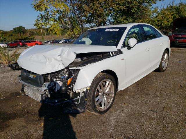 Photo 2 from auction – 2021 AUDI A4 PREMIUM with VIN WAUDAAF48MA044016