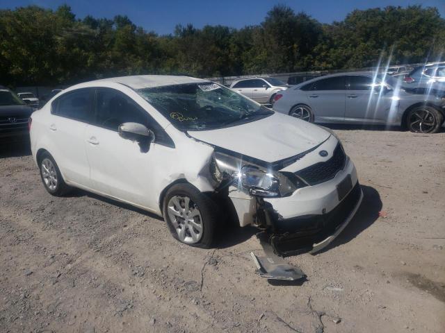 KIA RIO LX 2013 with VIN KNADM4A35D6096729 - Photo from auction