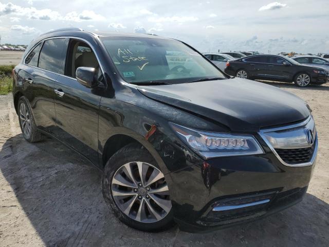 ACURA MDX TECHNO 2014 with VIN 5FRYD4H48EB042817 - Photo from auction