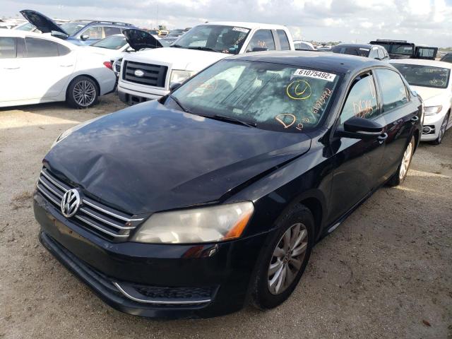 Photo 2 from auction – 2013 VOLKSWAGEN PASSAT S with VIN 1VWAP7A37DC118162