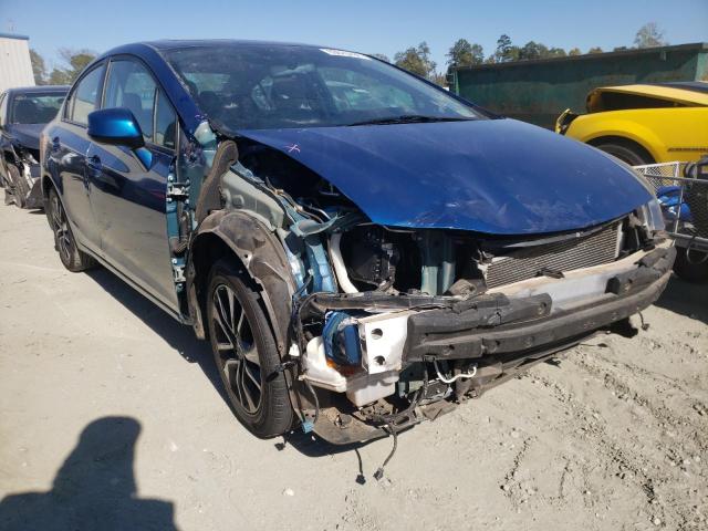 HONDA CIVIC EXL 2013 with VIN 19XFB2F91DE037884 - Photo from auction