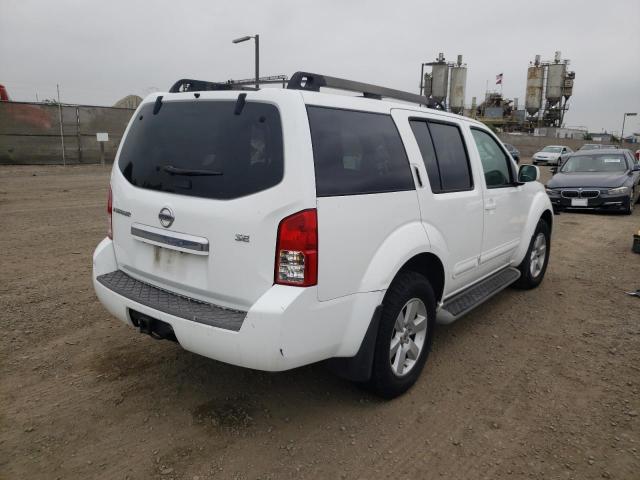 Photo 4 from auction – 2008 NISSAN PATHFINDER with VIN 5N1AR18UX8C643310