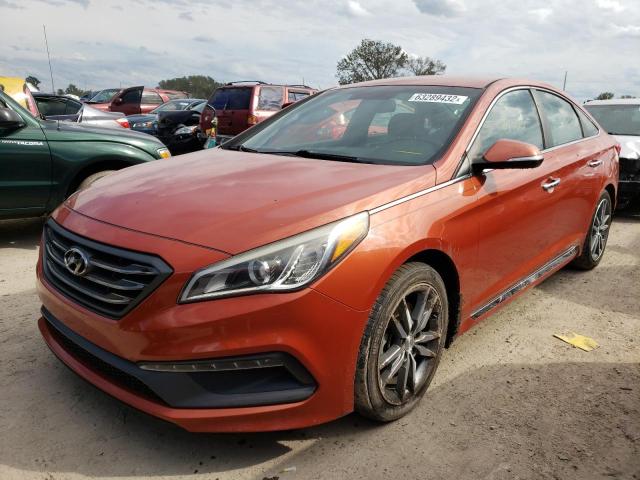 Photo 2 from auction – 2015 HYUNDAI SONATA SPO with VIN 5NPE34AB2FH071295