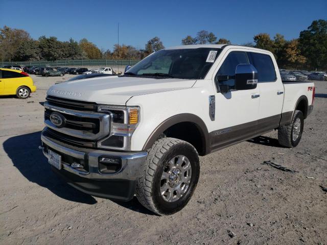 Photo 2 from auction – 2021 FORD F250 SUPER with VIN 1FT8W2BT4MEC03633