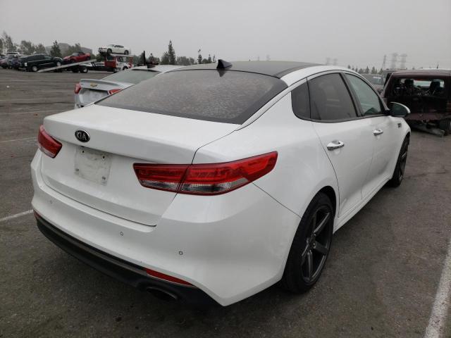 Photo 4 from auction – 2016 KIA OPTIMA EX with VIN 5XXGU4L38GG050525