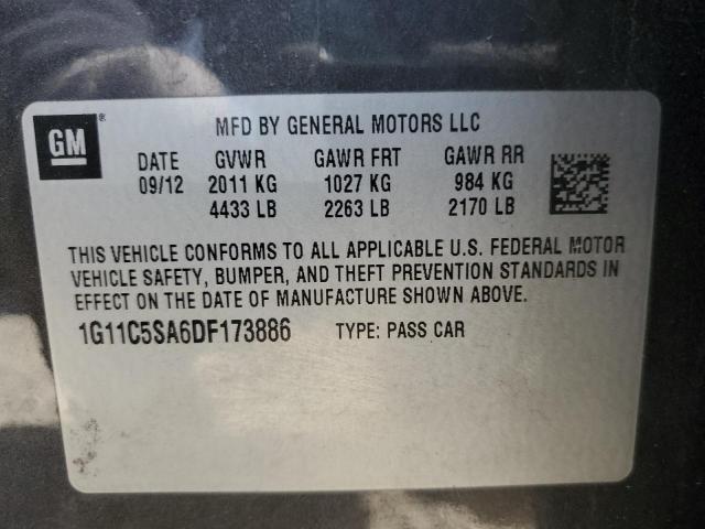 Photo 10 from auction – 2013 CHEVROLET MALIBU 1LT with VIN 1G11C5SA6DF173886
