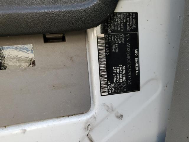 Photo 10 from auction – 2013 MERCEDES-BENZ SPRINTER 2 with VIN WD3PE8CC3D5798453