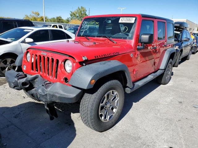 Photo 2 from auction – 2014 JEEP WRANGLER U with VIN 1C4BJWFG0EL183077