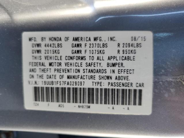 Photo 10 from auction – 2015 ACURA TLX TECH with VIN 19UUB1F57FA029097