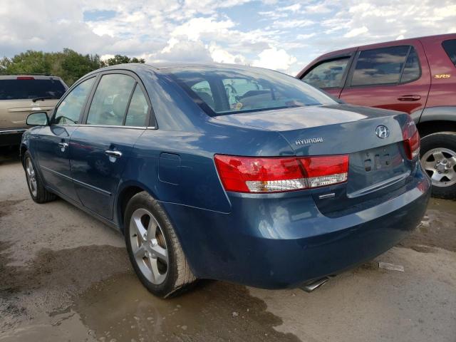 Photo 3 from auction – 2007 HYUNDAI SONATA SE with VIN 5NPEU46FX7H211037