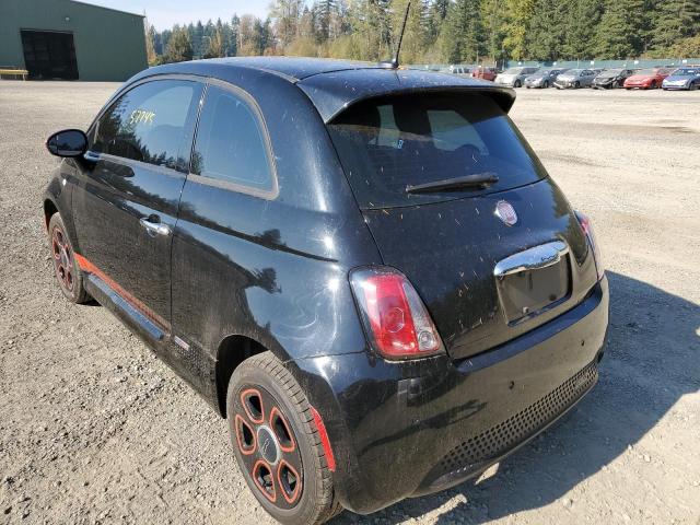 Photo 3 from auction – 2014 FIAT 500 ELECTR with VIN 3C3CFFGE1ET291476