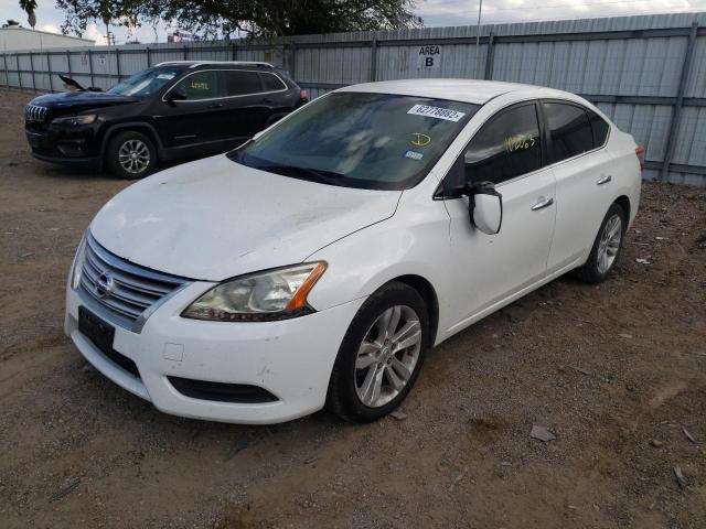 Photo 2 from auction – 2013 NISSAN SENTRA S with VIN 3N1AB7AP3DL680703