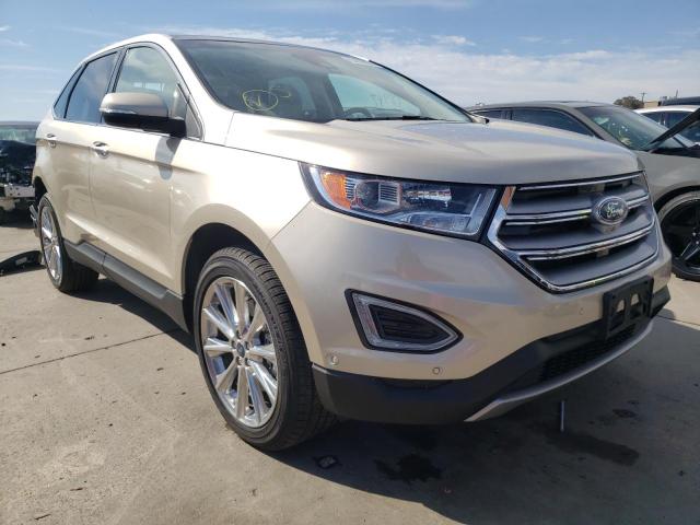 FORD EDGE TITAN 2018 with VIN 2FMPK3K8XJBB72092 - Photo from auction