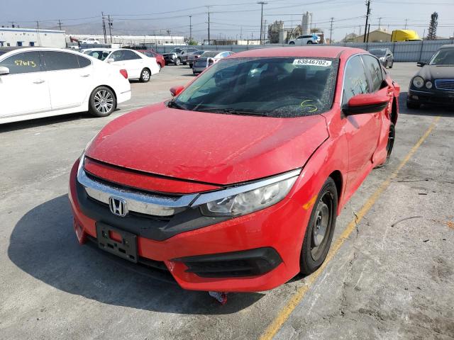 Photo 2 from auction – 2016 HONDA CIVIC LX with VIN 2HGFC2F54GH538160