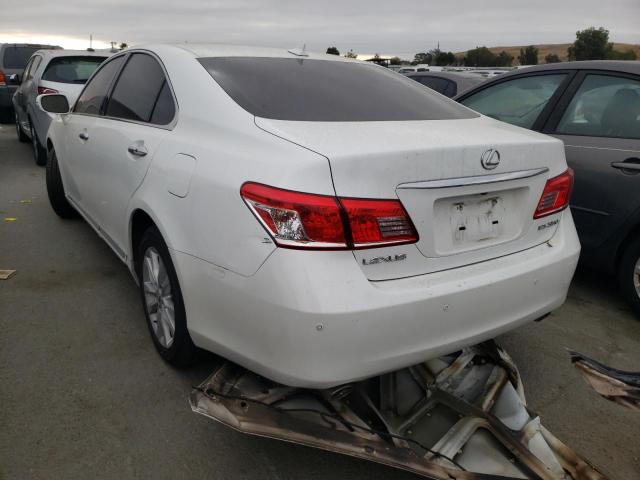 Photo 3 from auction – 2010 LEXUS ES 350 with VIN JTHBK1EG8A2397041