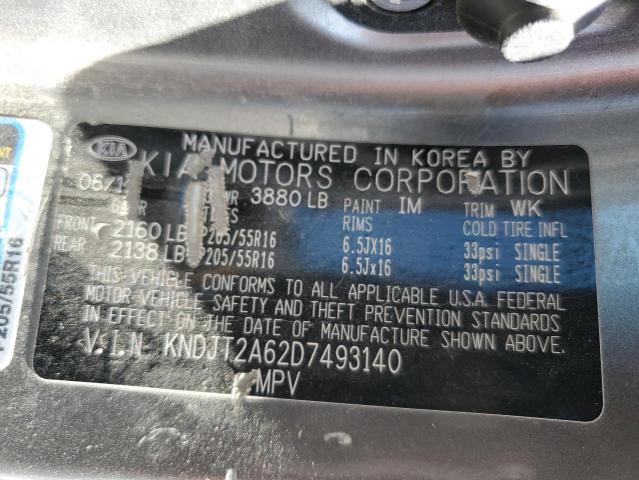 Photo 10 from auction – 2013 KIA SOUL with VIN KNDJT2A62D7493140