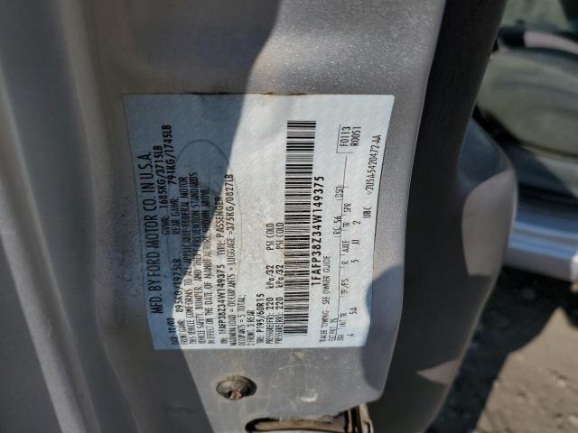 Photo 10 from auction – 2004 FORD FOCUS ZTS with VIN 1FAFP38Z34W149375