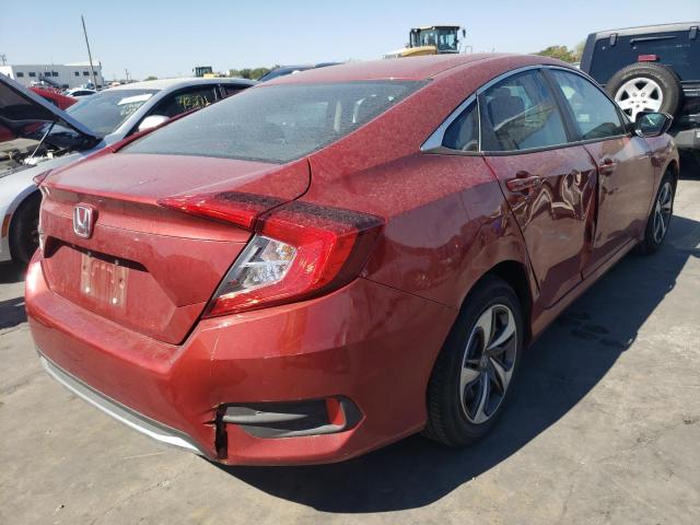 Photo 4 from auction – 2020 HONDA CIVIC LX with VIN 19XFC2F66LE009497