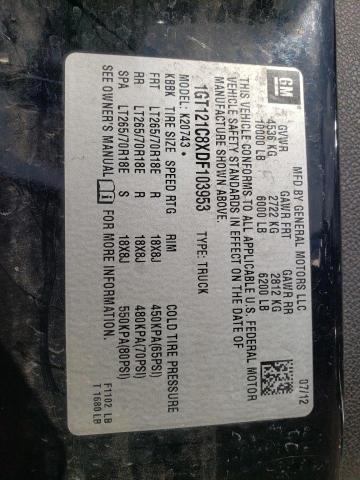 Photo 10 from auction – 2013 GMC SIERRA K25 with VIN 1GT121C8XDF103953