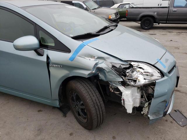 Photo 9 from auction – 2012 TOYOTA PRIUS with VIN JTDKN3DU6C1593998