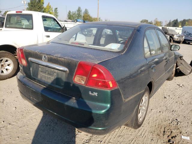 Photo 4 from auction – 2002 HONDA CIVIC LX with VIN 1HGES165X2L081780