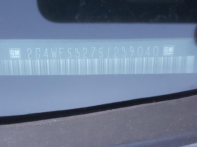 Photo 10 from auction – 2005 BUICK ALLURE CX with VIN 2G4WF532751239040