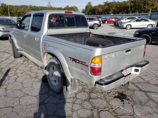 Photo 3 from auction – 2002 TOYOTA TACOMA DOU with VIN 5TEGN92N22Z884071