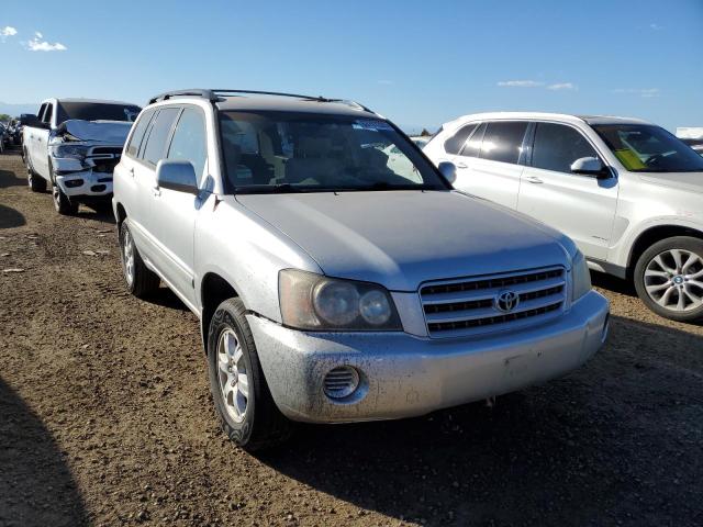 TOYOTA HIGHLANDER 2001 with VIN JTEHF21AX10038384 - Photo from auction
