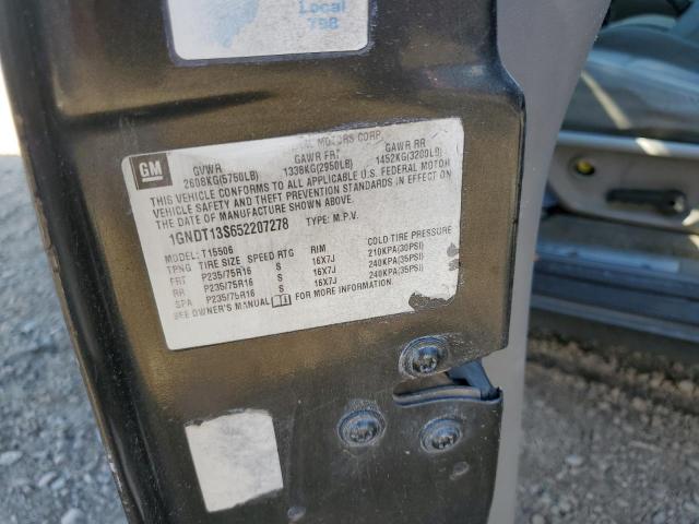 Photo 10 from auction – 2005 CHEVROLET TRAILBLAZE with VIN 1GNDT13S652207278