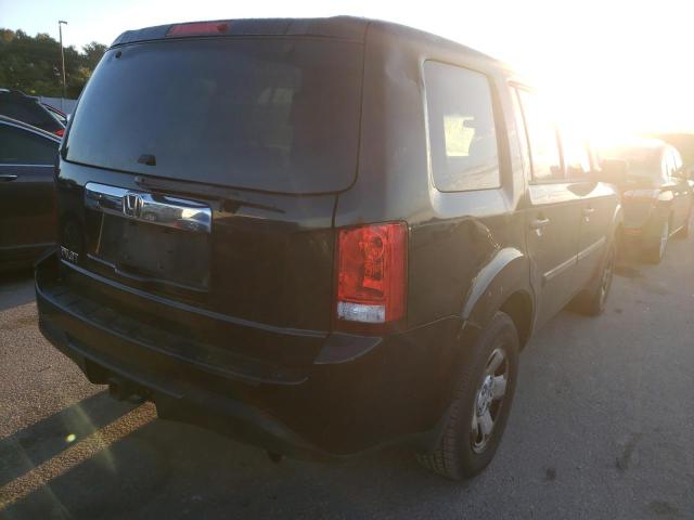 Photo 4 from auction – 2012 HONDA PILOT LX with VIN 5FNYF3H21CB026685