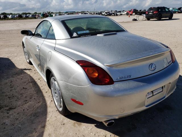 Photo 3 from auction – 2003 LEXUS SC 430 with VIN JTHFN48Y630042561