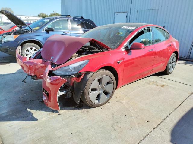 Photo 2 from auction – 2022 TESLA MODEL 3 with VIN 5YJ3E1EB3NF138333