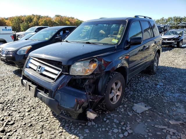 Photo 2 from auction – 2006 HONDA PILOT EX with VIN 5FNYF185X6B014621