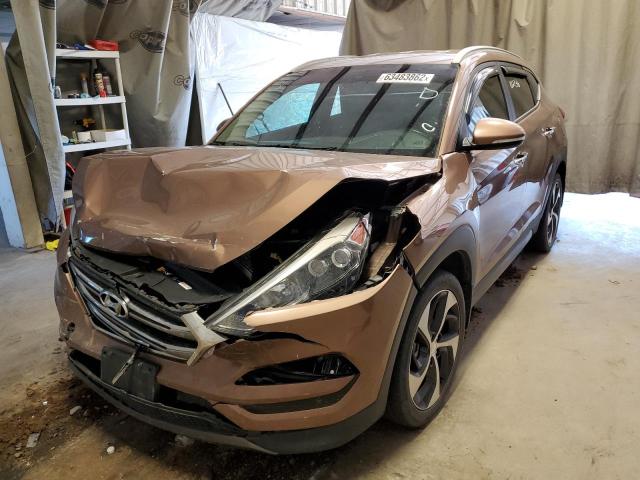 Photo 2 from auction – 2016 HYUNDAI TUCSON LIM with VIN KM8J33A21GU187258