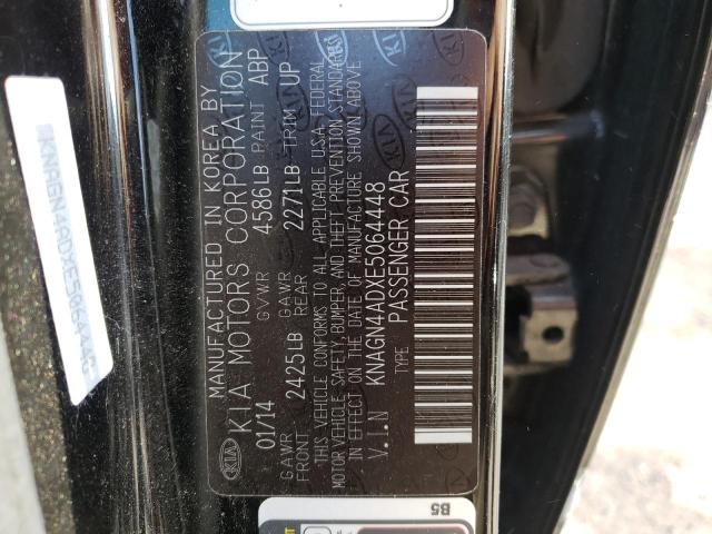 Photo 10 from auction – 2014 KIA OPTIMA HYB with VIN KNAGN4ADXE5064448