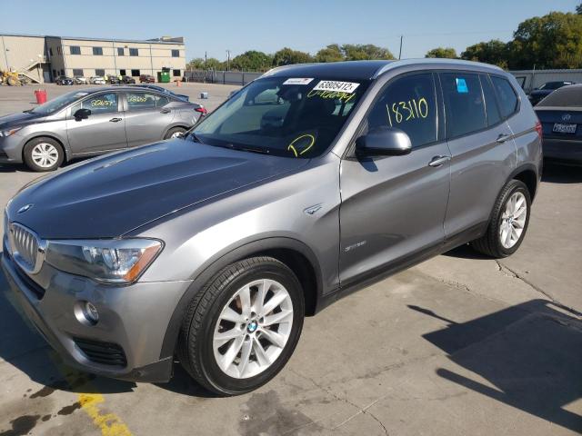 Photo 2 from auction – 2017 BMW X3 SDRIVE2 with VIN 5UXWZ7C52H0U46094